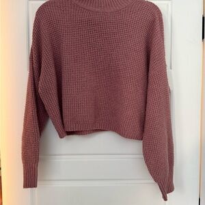 Hollister Dusty Rose Turtleneck Sweater